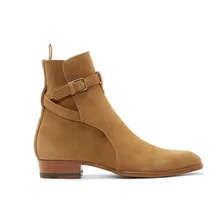 Handmade Kaeve Chaussure Homme Hiver Buckle Kanye West Boots Chelsea Shoes High Leather Martin Boots Casual Motorcycle Men Shoes Handmade Kaeve Chaussure Homme Hiver Buckle Kanye West Boots Chelsea Shoes High Leather Martin Boots Casual Motorcycle Men Shoes