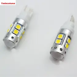 Новые 2X50 Вт кри чипсы 921 912 T10 T15 LED 6000 К белый для автомобиля обратный, задние габаритные огни, и т. д