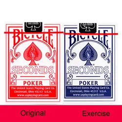 Оригинальная Вторая версия Poker card set красный велосипед регулярные игральные карты назад стандартный Запечатанные колоды Волшебные трюки