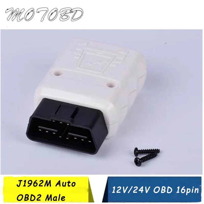 OBD II OBD2 90 градусов 16 контактный разъем адаптера провода розетки авто