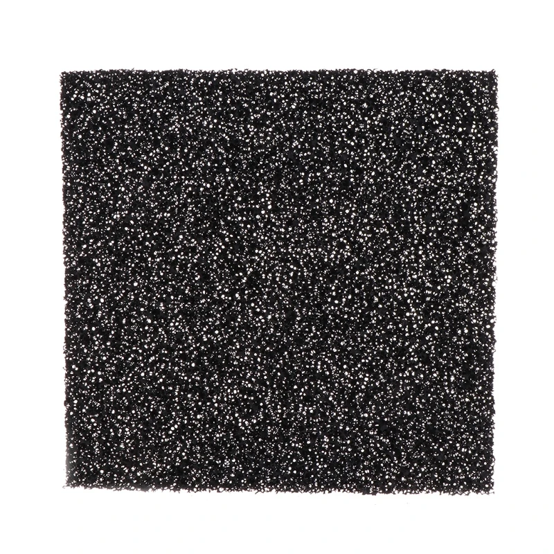 5 шт. Универсальный черный активированный уголь Губка Воздушный фильтр пропитанный Лист Pad