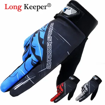 

Long Keeper Bike Bicycle Gloves Full Finger Touchscreen Men Women MTB Gloves Breathable Spring Summer Mittens Luva Mitten