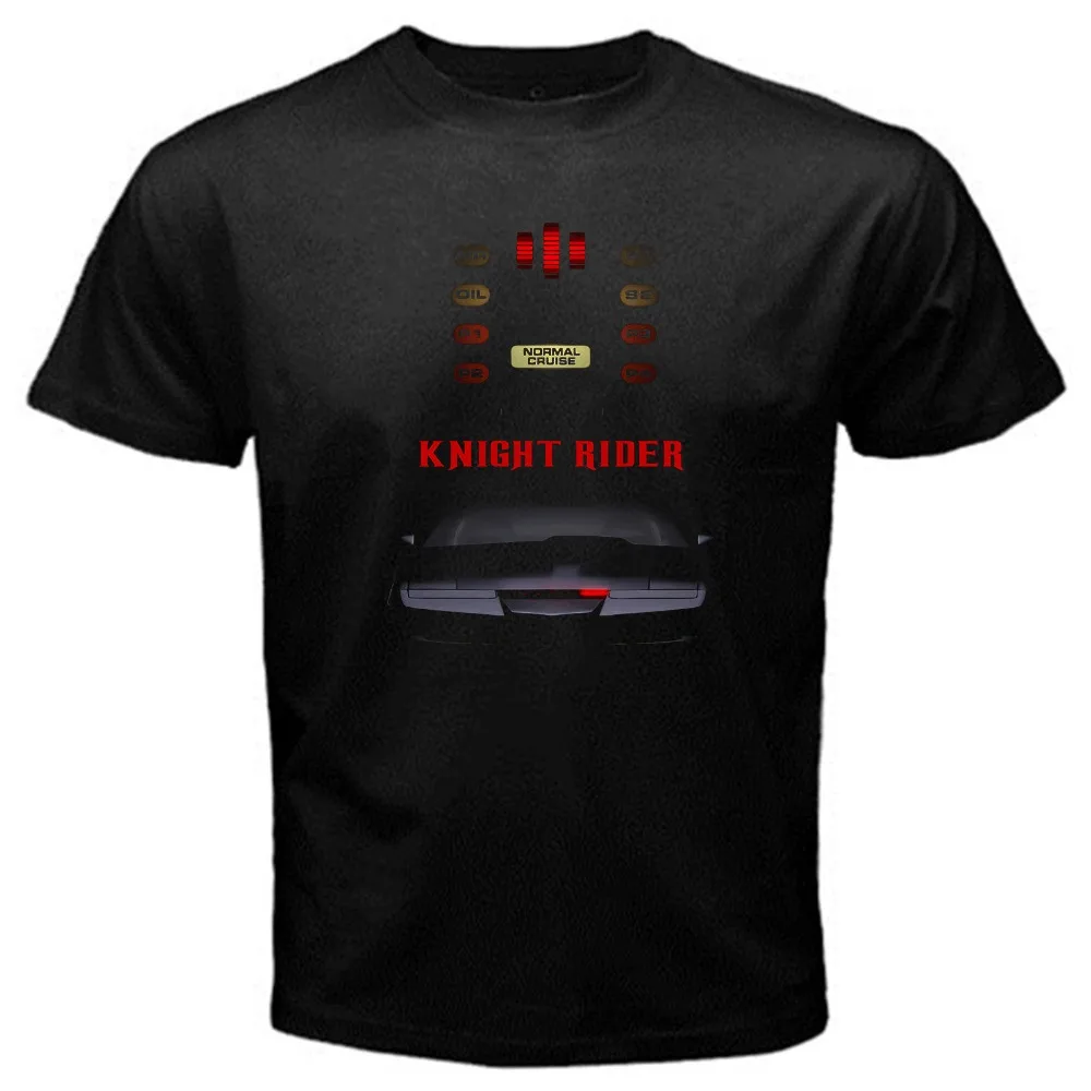 Kitt Knight Rider Classic Retro Tv Series Karr Black 2019 Vendita Calda Nuova Camicia Da Uomo Di Alta Nuova Moda Abbigliamento Di Marca Online