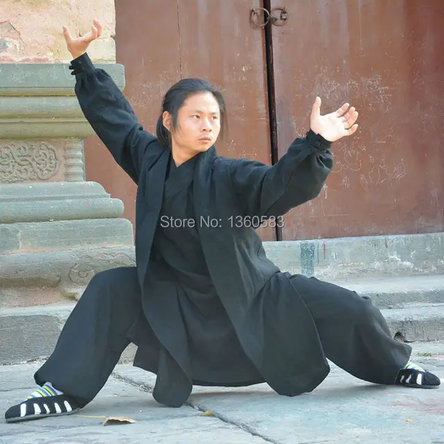 Кунг-фу настроить 4 цветов тай чи единая Wudang даосский халат шаолинь монах костюм ушу боевые искусства одежда даосский священник KF2016