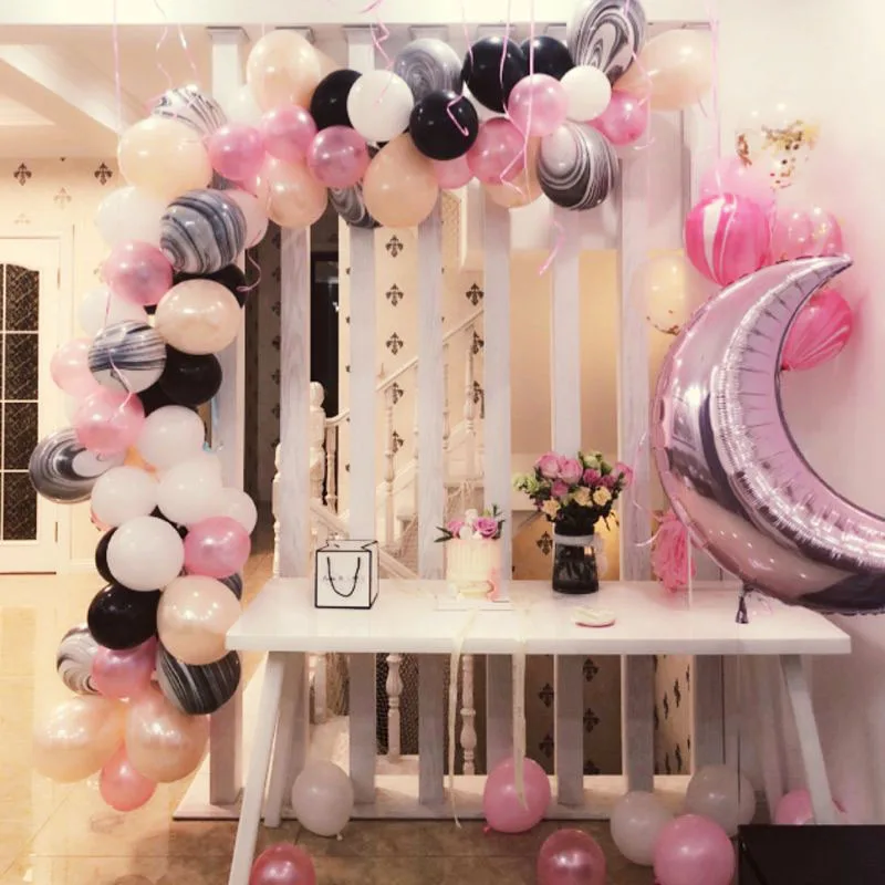 

High Quailty Party Plastic Balloon Chain 5M Balloon Tie Knob Tool Balloons Modeling Tool Birthday Party Wedding Decoration