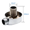 Vagsure 1pcs Bathtub Shower Cabin Accessories Parts Nozzle Rectangular Outside The Wire Connector Sauna Spa ► Photo 2/6