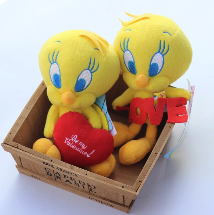 

NEW Cartnoon movie tweety bunny cat 20cm stuffed animal plush doll brand new