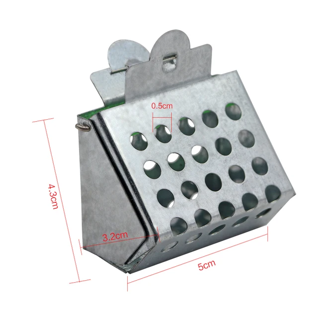 1 Db Méh Queen Catcher Clip Acél Ketrec Méhészeti Felszerelés Szerszám Méhész Izoláló Helyiség - Image 2