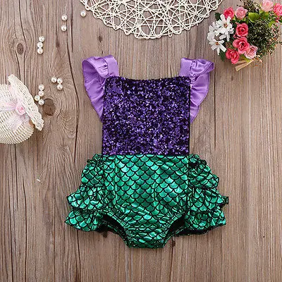 الرضع طفلة الترتر حورية البحر سباحة داخلية بحر من قطعة الكشكشة عارية الذراعين خليط sunsuit السباحة المايوه الرضع طفلة الترتر حورية البحر سباحة داخلية بحر من قطعة الكشكشة عارية الذراعين خليط sunsuit السباحة المايوه