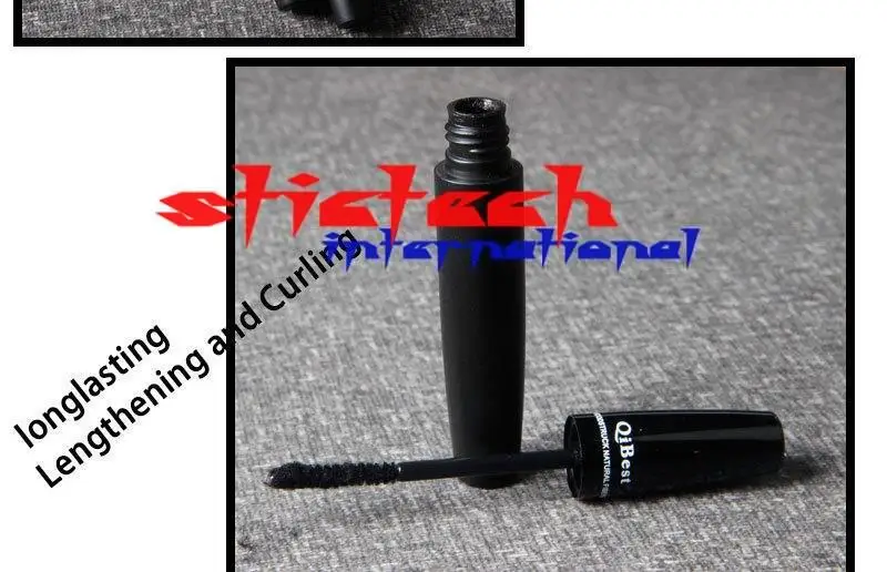 Ems или dhl 100 Наборы женский черный 3D волоконная кисть для туши толстые водостойкие ресницы удлинитель брендовый макияж