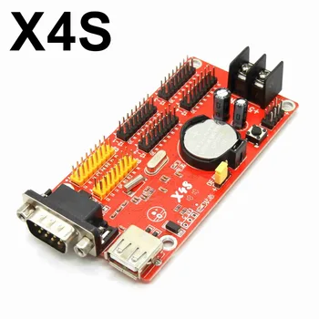 

free shipping Kaler X4S USB led control card 1024x64 pixels u-disk wireless P10 led moving display drive board controller