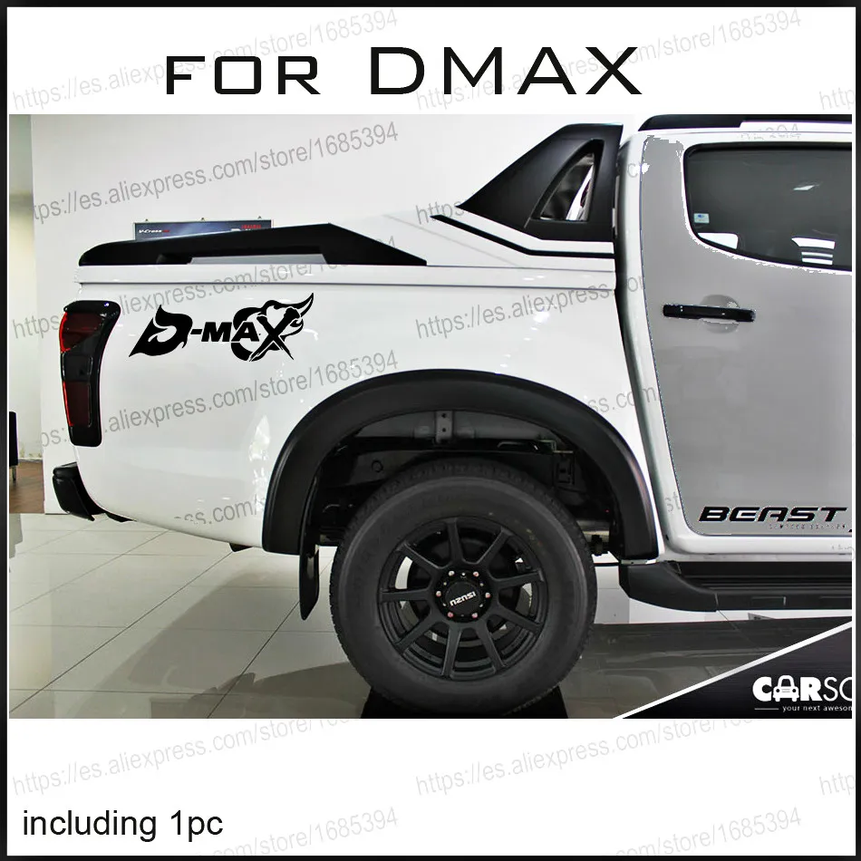 

free shipping 1PC MAX fire bone sticker decal vinyl off road 4x4 for isuzu dmax adventure mud