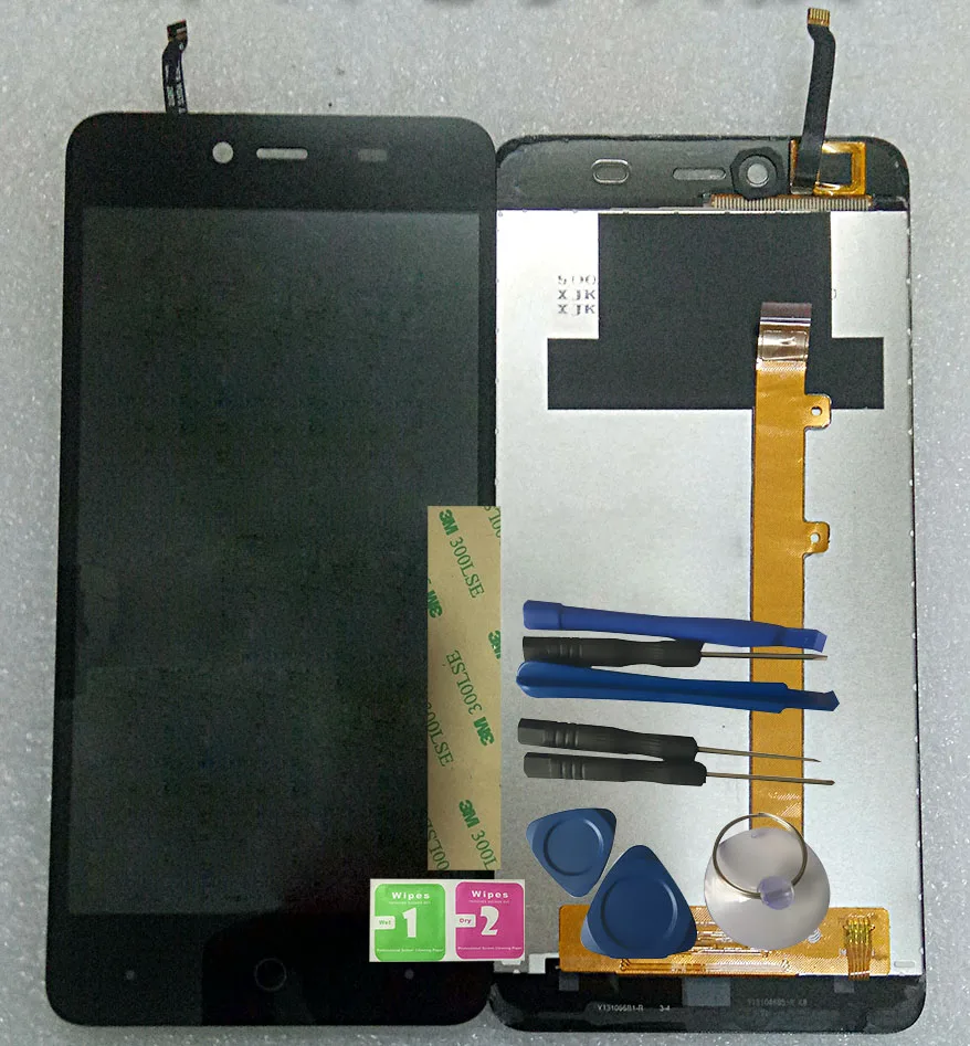 

New Touch Screen Y131066B2-R With LCD Display H-500A16-A-KB Digitizer Assembly Replacement With Tools +3M Sticker
