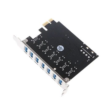 

4-Por t/ 7-Port SuperSpeed USB 3.0 To 15-Pin SATA Power Connector PCIExpress Card Adapter Low Profile