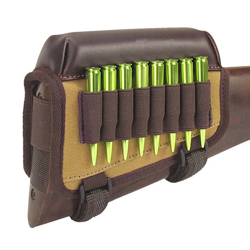 Hunting Gun Accessories Rifle Cheek Rest Riser Pad Cartridges Holder