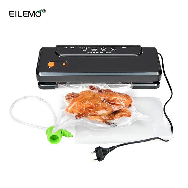 

EILEMO Best Vacuum Sealer Sous Vide Packaging Sealing Machine Food Saver Packing Machine Container Storage Bag Sealer