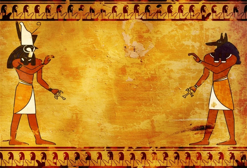 

Laeacco Mural Old Religious Pattern Wall Egypt Photographic Backgrounds Customized Photography Backdrops For Photo Studio
