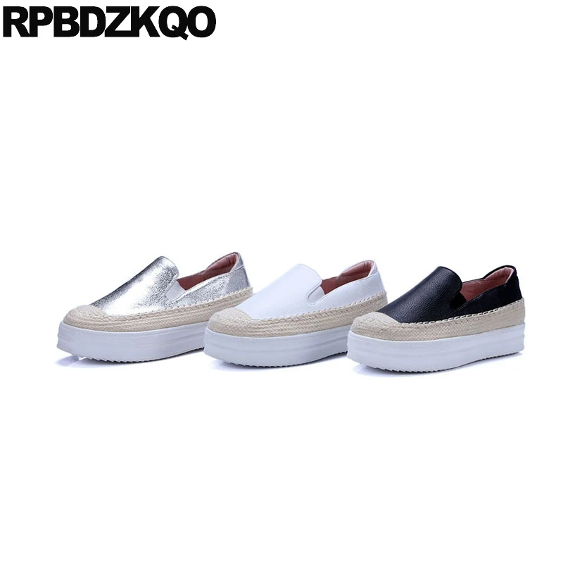 

elastic hemp fisherman wide fit shoes ladies women 11 sneakers espadrilles korean black 10 large size creepers flats platform