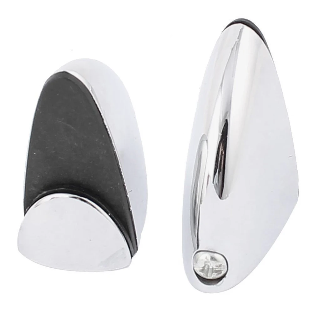 

2 pcs F type glass shelf bracket clip mounting clip support