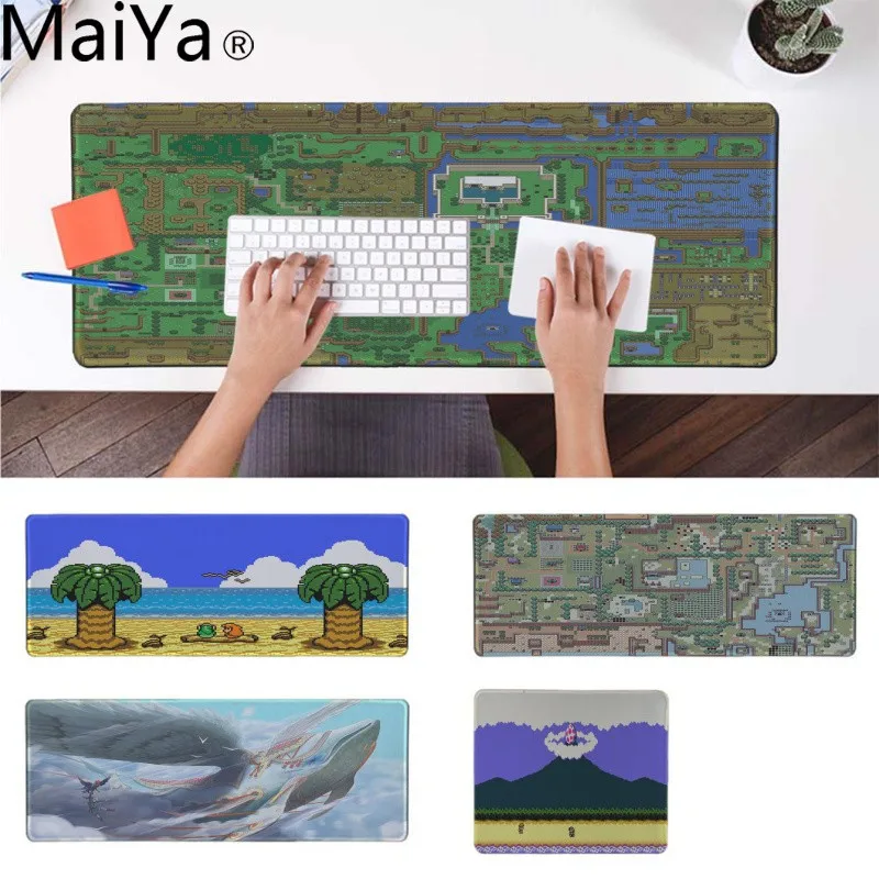 

MaiYa Funny The Legend of Zelda Link's Awakening MousePads Computer Laptop Mouse Mat Rubber Mouse Durable Desktop Mousepad