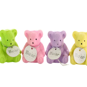 

2pcs/lot Lovely Cartoon Bear Eraser With Pencil Sharpener Eraser Funny Eraser Office&Study Rubber Erase Kids Gifts