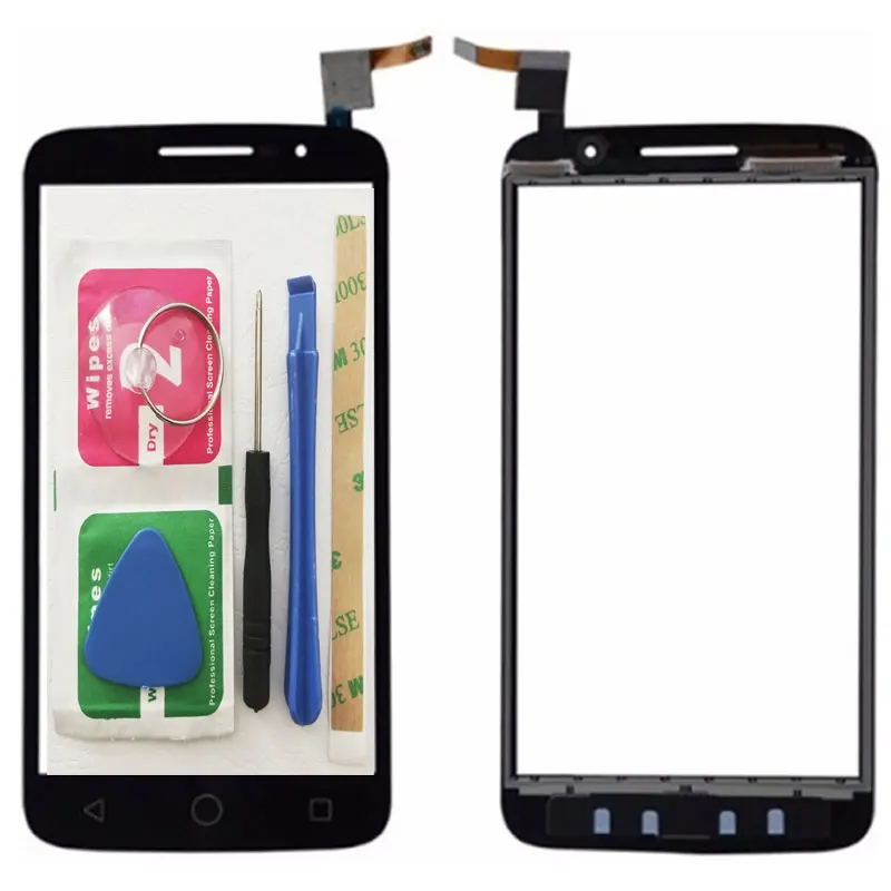 5 0 ''сенсорный экран для Alcatel One Touch Pop 2 OT7043 7043 7043Y 7043A 7043E K дигитайзер панель