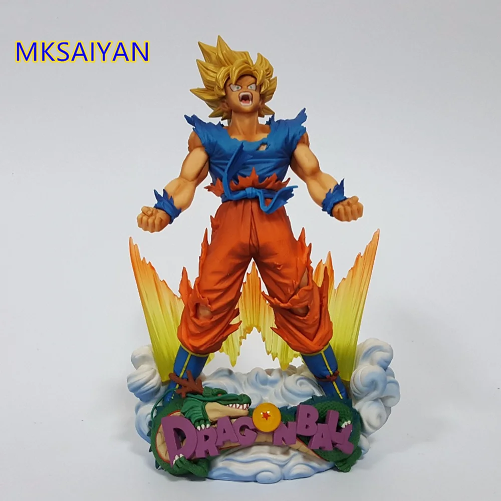 Dragon Ball Z Сон Гоку фигурку Супер Saiyan SMSD аниме кисточки фигурка ПВХ Коллекционная модель игрушечные лошадки Brinquedos XM