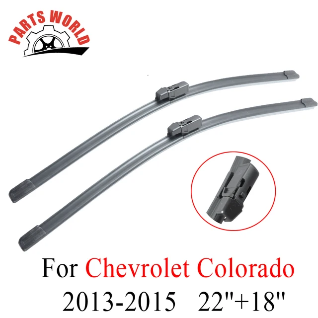 Windscreen Front Wiper Blades For Chevrolet Colorado 2013 2014 2015 Windshield Natural Rubber