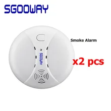 Sgooway пожарный дым фотоэлектрический сенсорный детектор дыма для слежки за домашней безопасностью системы для семейной охраны офисного здания