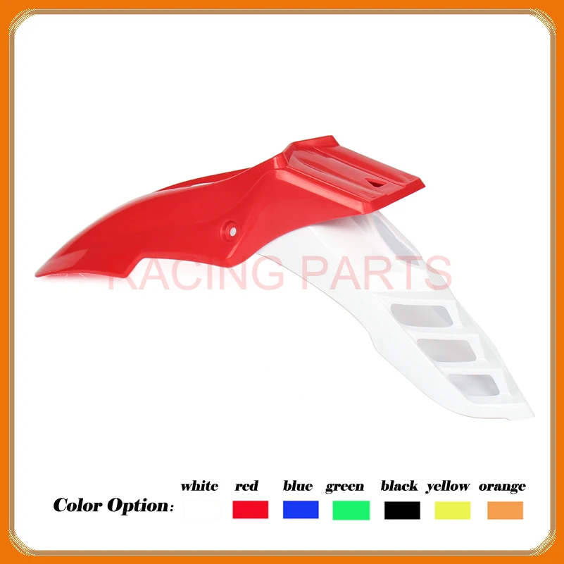 

Multiple Color Universal Supermoto Motorcycle Front Fender for XR 250 230 CRF 230F 150R 100F XR 125L Free Shipping