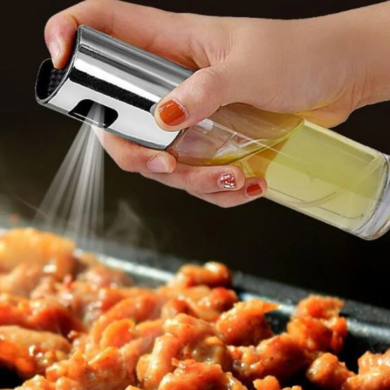 

Gravy Boats Grill BBQ Sprayer Stainless Steel Spray Bottles Refillable Oil Vinegar Spraying Bottle Water Pump Kitchen Tools