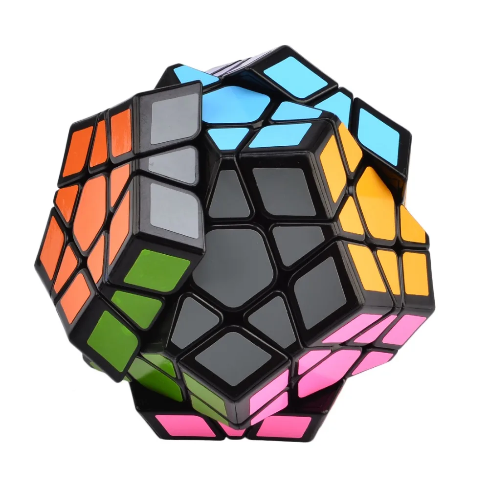 Бренд Новое поступление Qiyi Galaxy вогнутый мозг тизер Dodecahedron Magic Cube Скорость извилистый паззл игрушка для взрослых детей