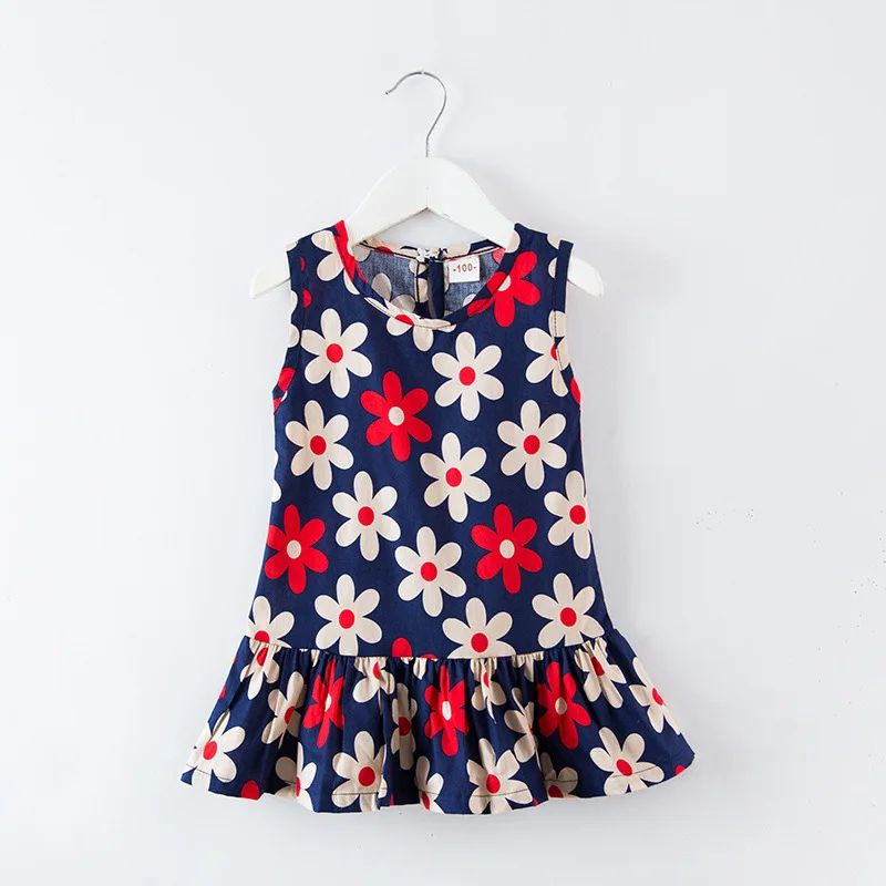 

High Quality Children Summer Princess Cute Dress Kids Clothing Flower Lolita Styles Dresses Girls Dress