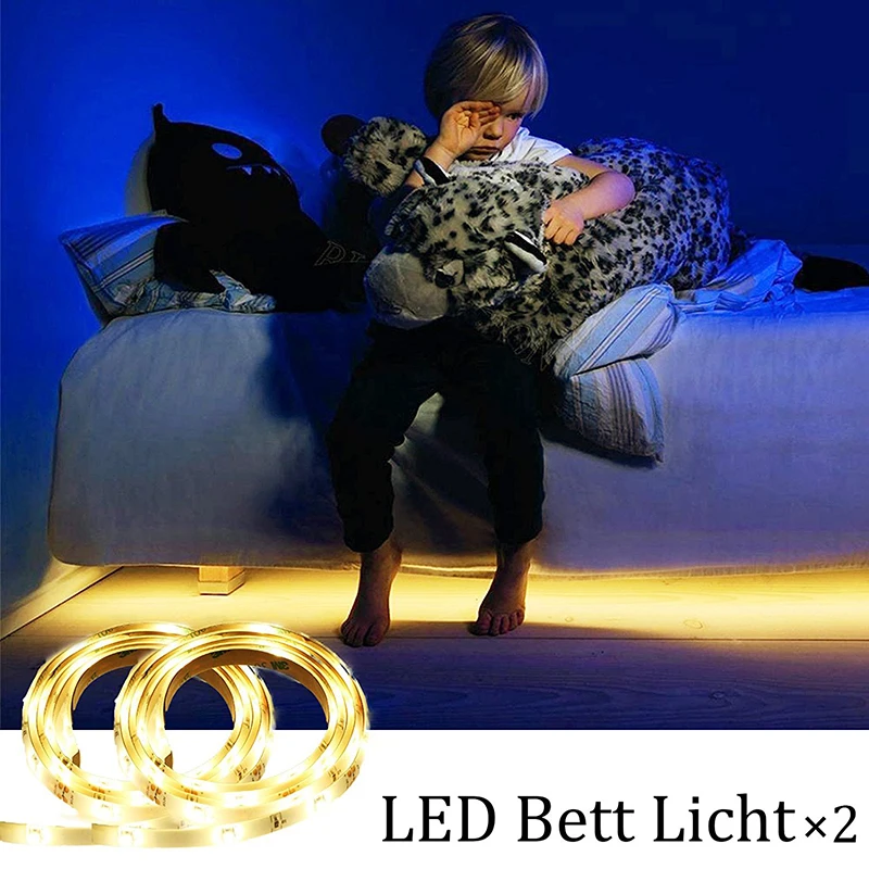 Intelligent Turn ON OFF Human Infrared motion Sensor LED bed Strip