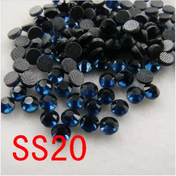 

1440pcs=1bag / LOT,ss20 (4.6-4.8mm) Montana ,glass HOTFIX stone/ CRYSTAL Hot fix Rhinestones bulk price,loose rhinestone hotfix