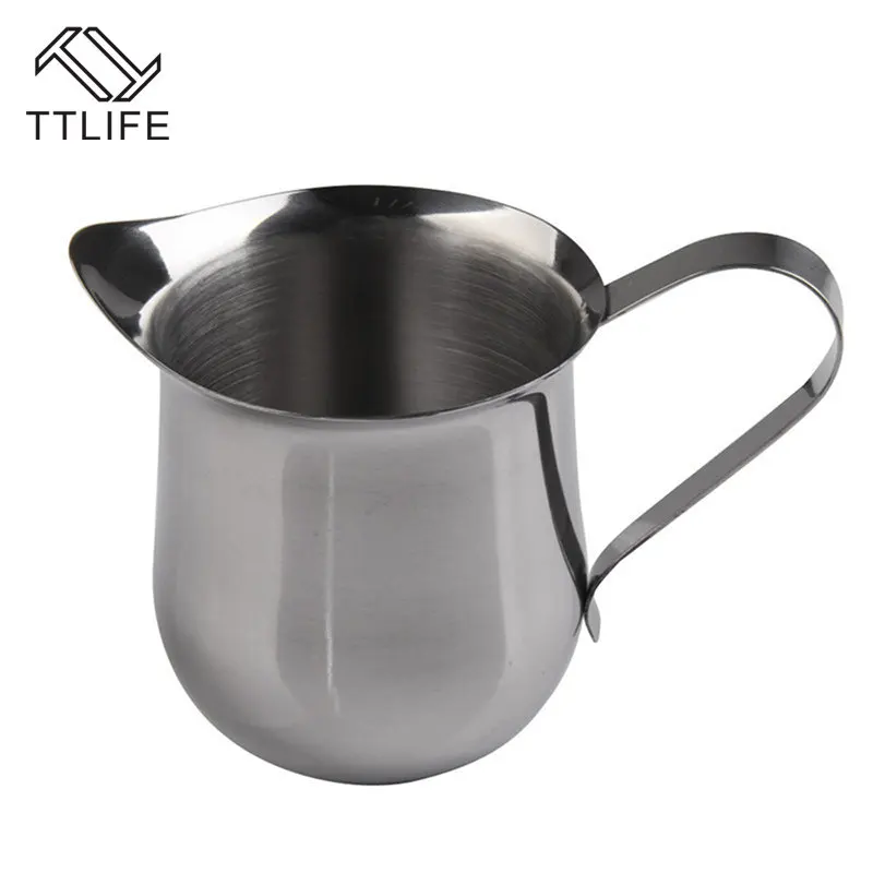 Кофейная чашка TTLIFE из нержавеющей стали 60/90/150/240 мл кружка для взбивания молока