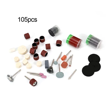 

For Dremel Grinding Polish Cutting for Dremel Bit Set 1/8" Wood Metal Engraving Accessories New 105Pcs Electric Rotary Tool