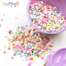 10 г амулеты поддельные спринклеры наполнитель для слизи поставки бусина дополнение для Lizun Полимерная глина пушистый слизи игрушки аксессуары украшения