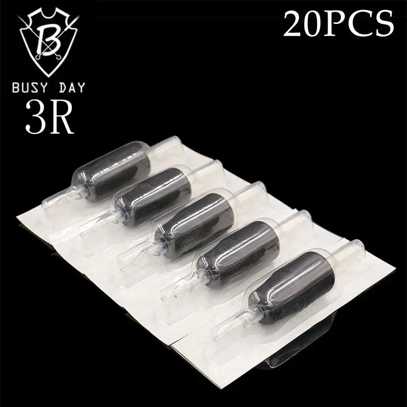 

20PCS 3R 25MM Black Disposable Tattoo Grips Tubes Silicone Tattoo Grip Transparent Silicone Rubber Tube For Tattoo Supplier