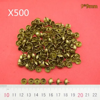

500pcs/lot antique bubble nail 9*9mm bronze decorative door nail sofa bronze thumb nail head nail furniture accessories