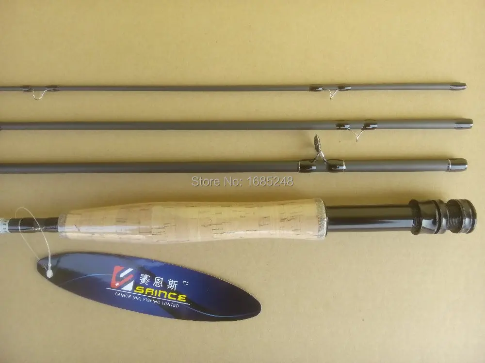 2 70 м японский Toray Carbon 4 секции 9 Ƌ # Fly Rod. Рыбалка нахлыстом. Удочка для ловли