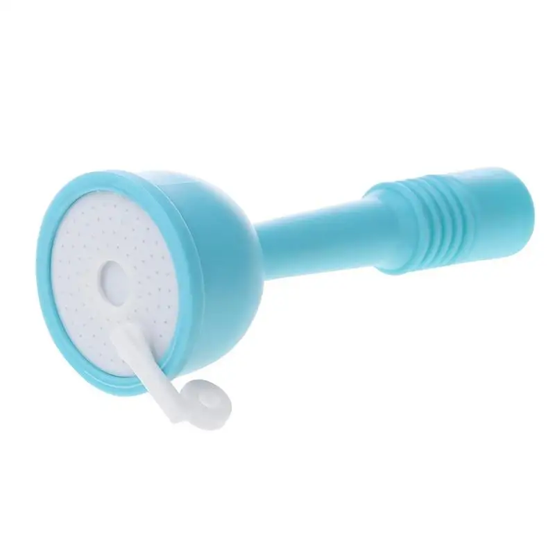 Водосберегающий силиконовый кухонный кран фильтр для душа вращающийся спрей кран клапан водяного фильтра для кухни аксессуары для ванной комнаты - Цвет: Синий