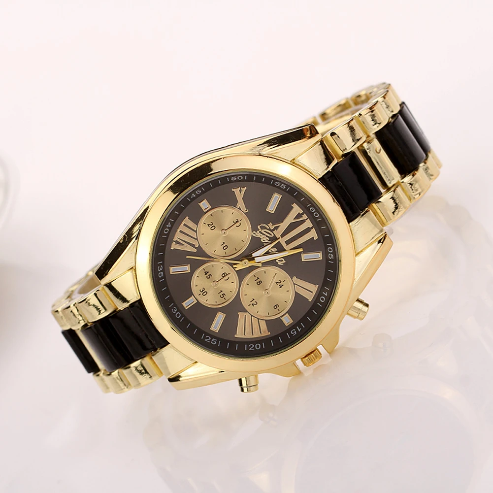 

2018 Fashion Ladies Analog New Fashion Geneva Watch Women Men with Nobel Rome Digital Watche Quartz Wristwatch relogio feminino