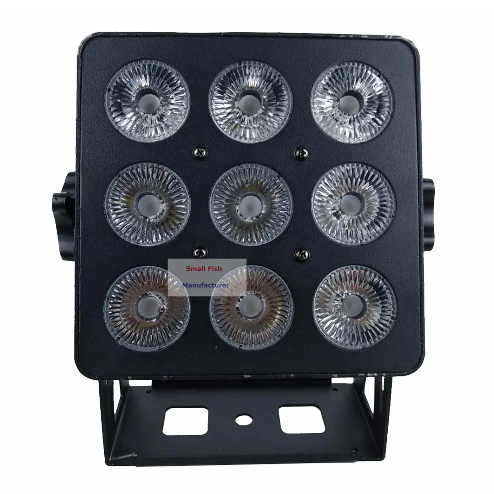 Светодиодный светильник 9x18 Вт RGBWA UV 6 в 1 светодиодный DMX512 Par сценический