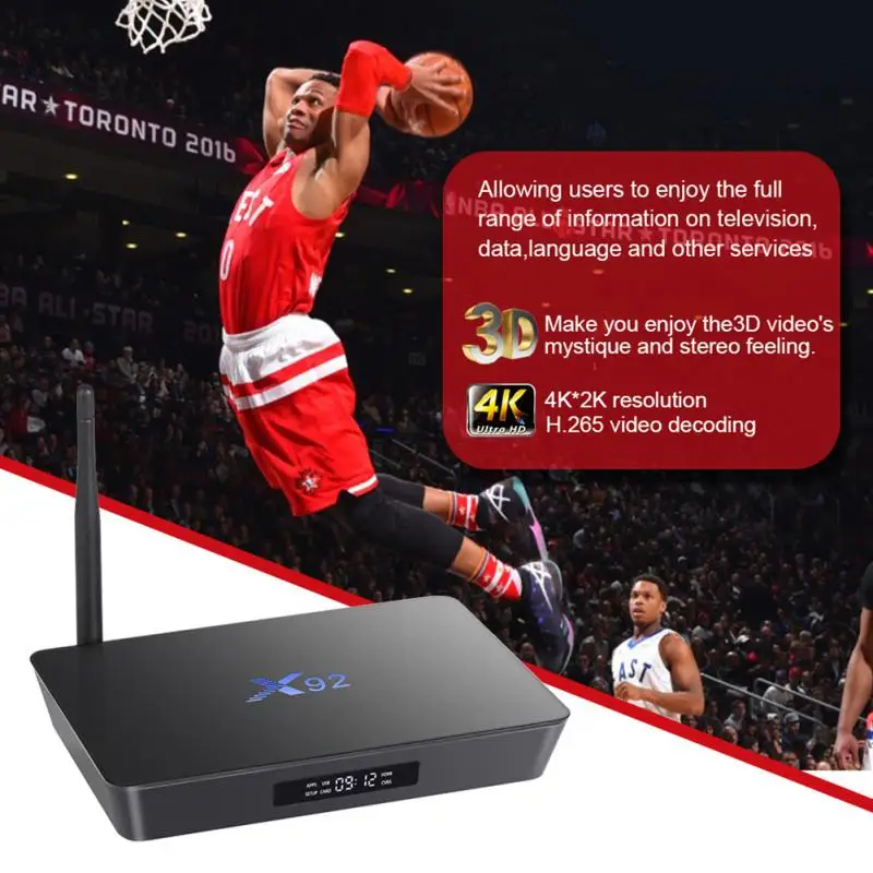 

2GB+16GB TV Box 4K*2K Smart Android 7.1 Mini 4K Dual Amlogic S912 Media Player