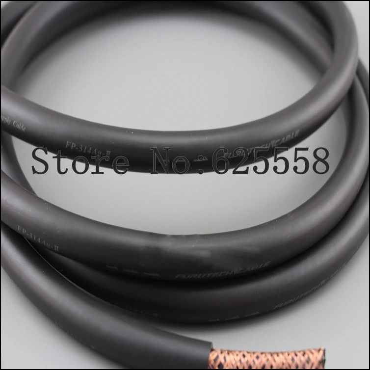 

HIFI FP-314Ag OFC series Silver Plated hifi power cable power line bulk power cable diy Power cord cable hifi