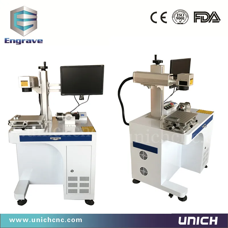 Выдающиеся 20 Вт лазерная маркировка машина для металла и неметаллических