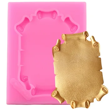

3D Frame Silicone Mold Fondant Chocolate Molds Polymer Clay Candy Mould Cake Decorating Tools
