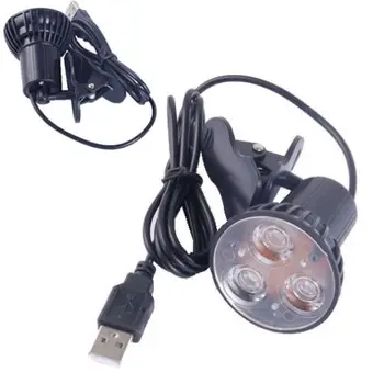 

Flexible Super Bright 3 LED Clip On Spot USB Light Lamp For Laptop PC Notebook