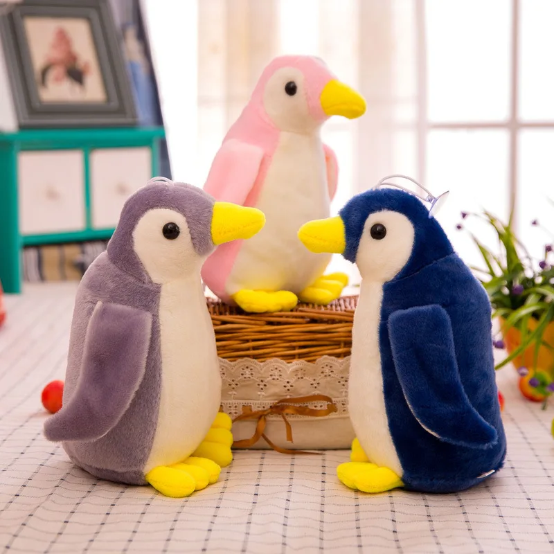 

High quality 25cm penguin plush toys ocean animal soft stuffed dolls home decoration Christmas creative gift for kids